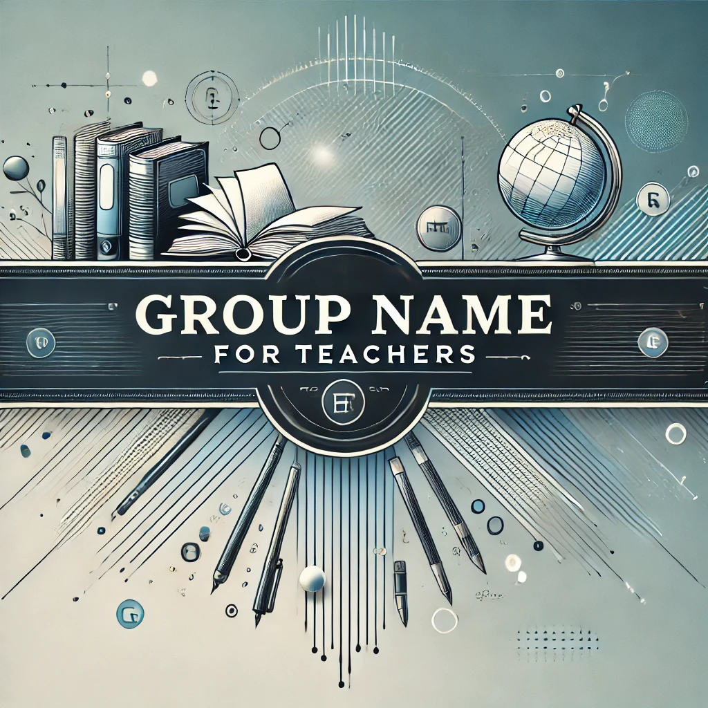 Group Name for Teachers