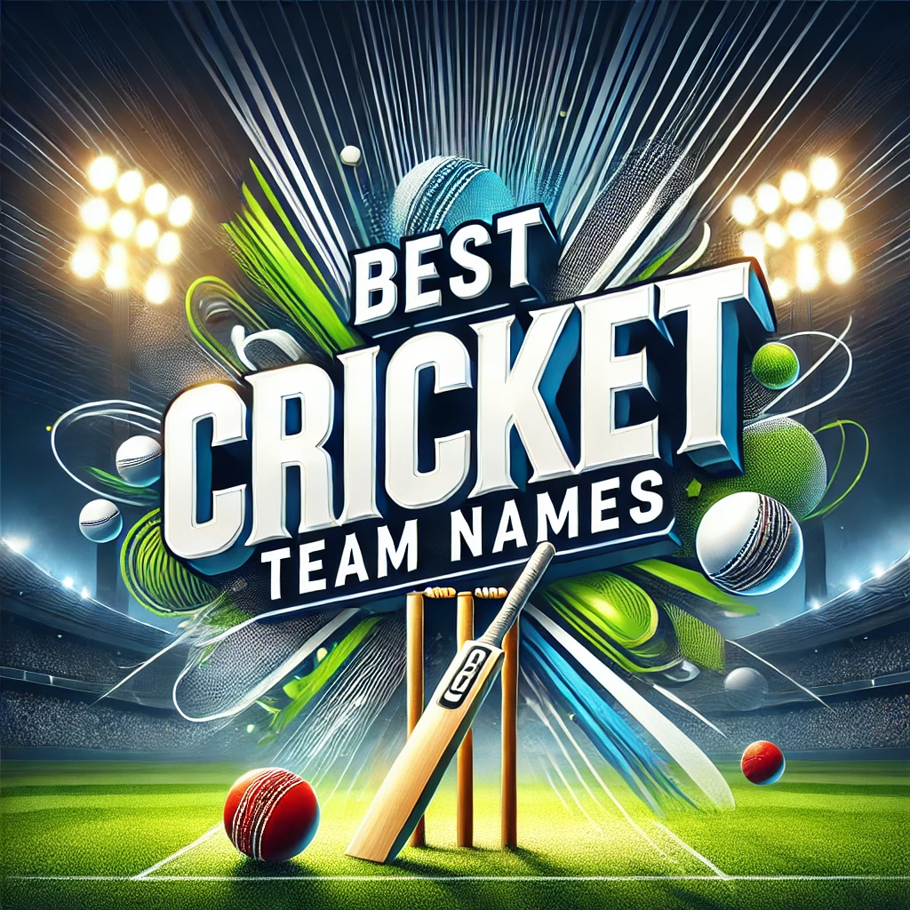 Best Cricket Team Names