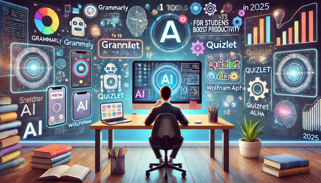 Top 10 AI Tools for Students to Boost Productivity in 2025